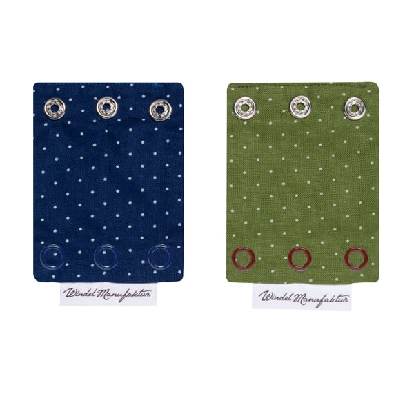 Bodyverlängerung  "Wald und Wiese" im Set (2 Stück, Knopfgröße 10mm)