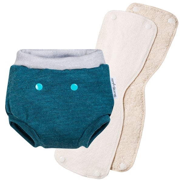 Trainerhöschen "Meer" (Merinowolle)