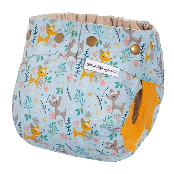 Stoffstück "Glitzerreh"