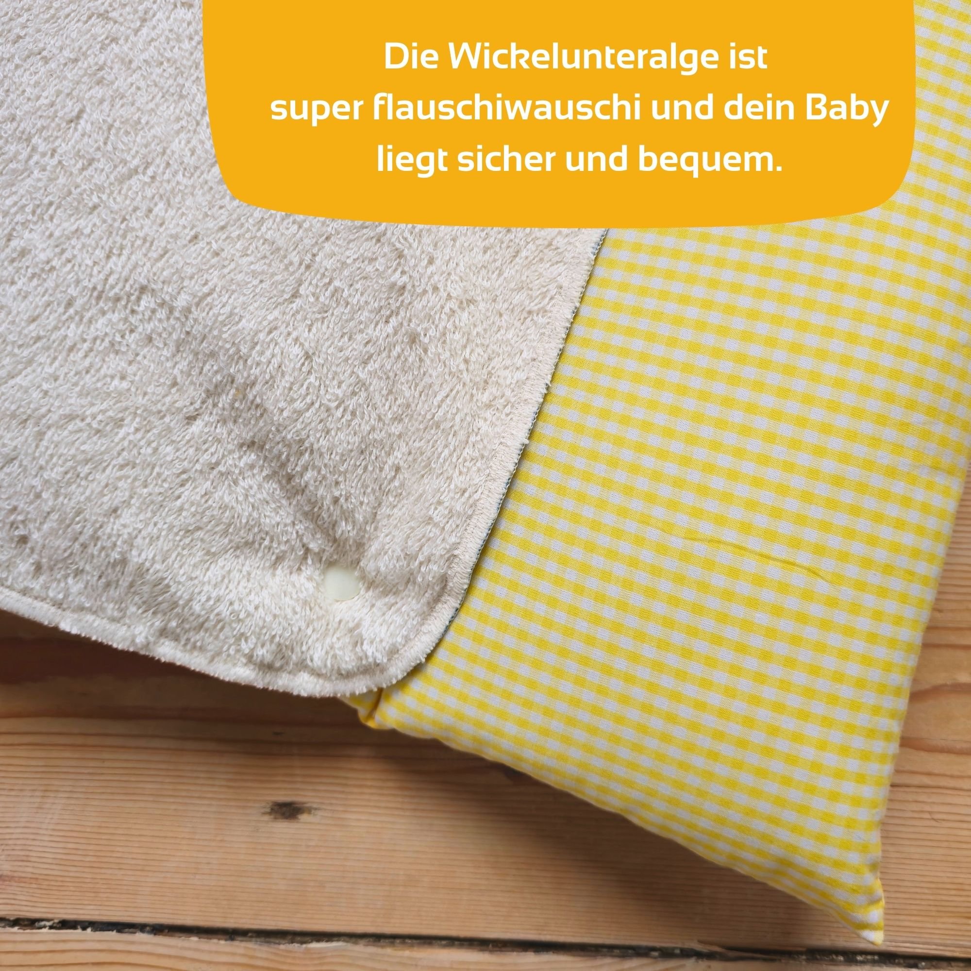 Flauschi&Tauschi Wickelauflage "Sonne" Flauschi&Tauschi Wickelauflage "Sonne"