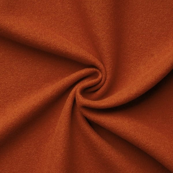 Stoffstück "Wolle ziegel"