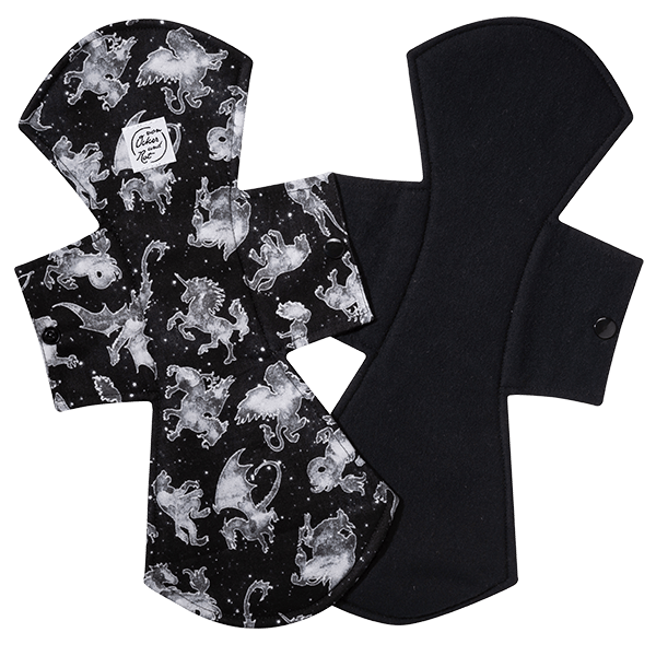 Stoffbinde groß "Cassiopeia" schwarz