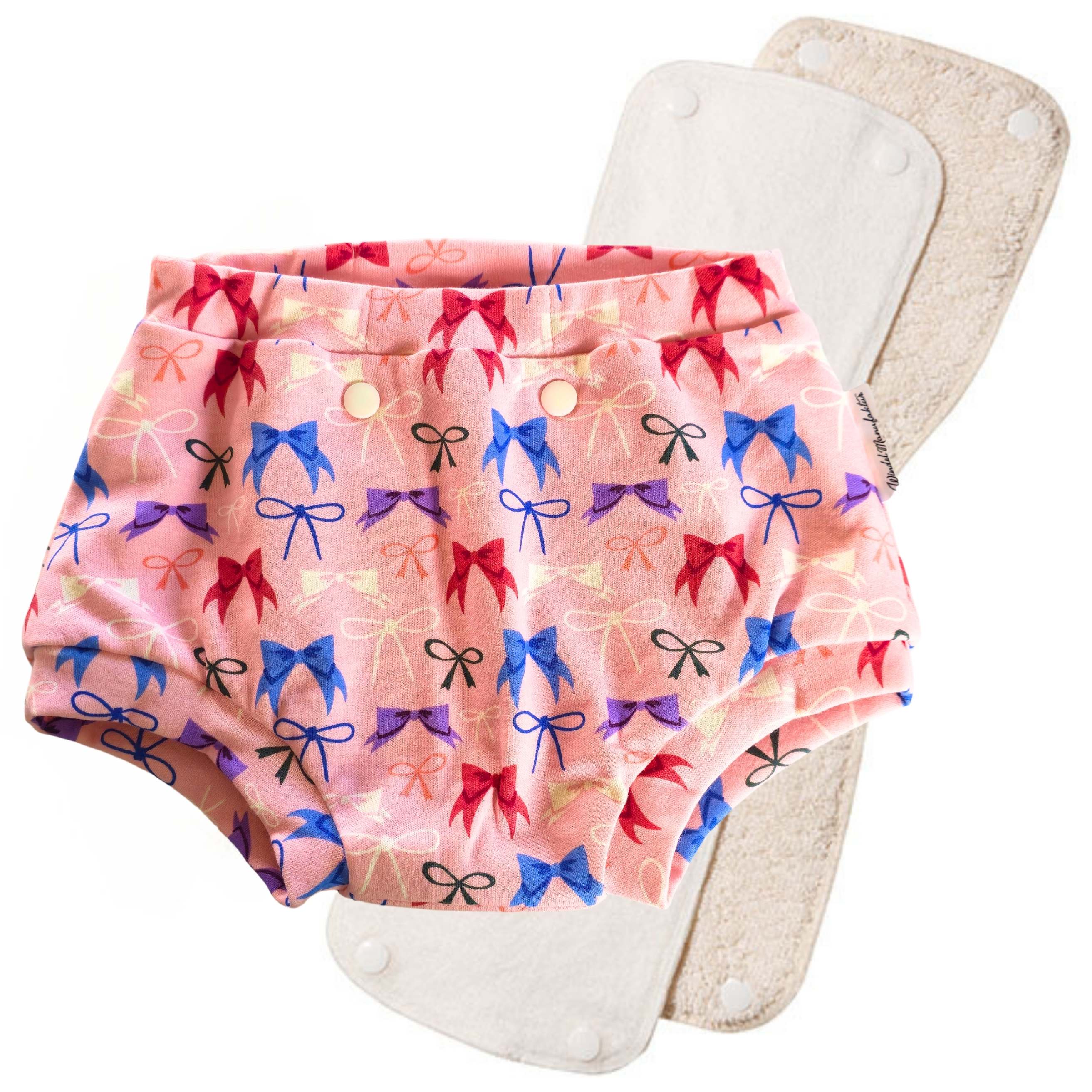 Trainerhöschen "Schleifinchen" (Bio-Baumwolle)