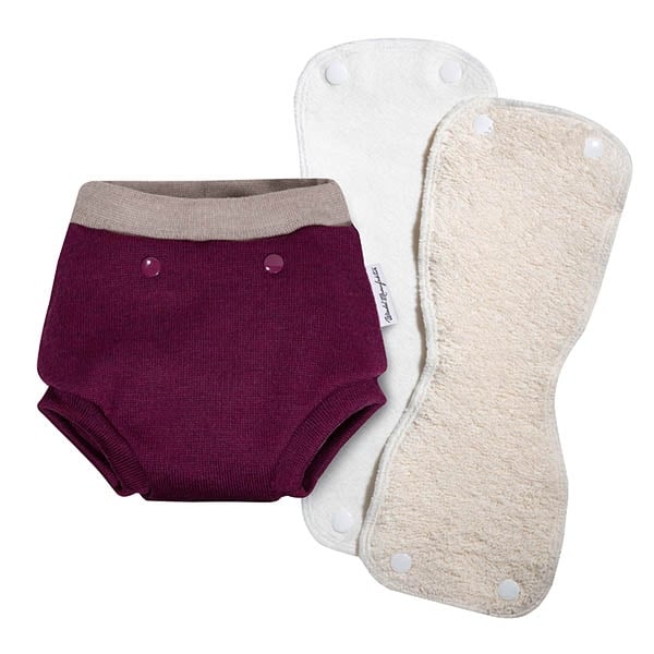 Trainerhöschen "Beere" (Merinowolle)