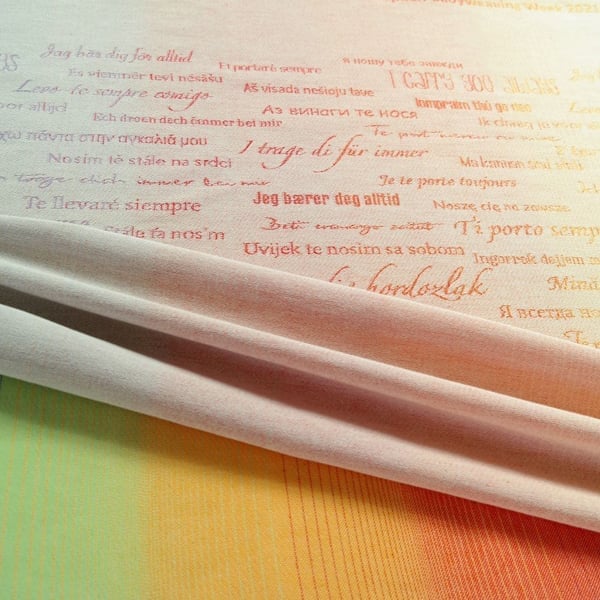 Stoffstück "Tragetuch Didymos Safe in my Arms"