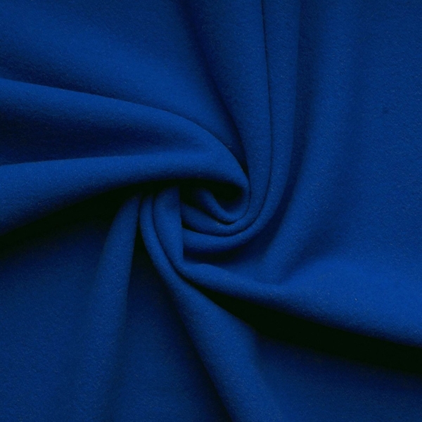 Fabric piece "Wool royal blue