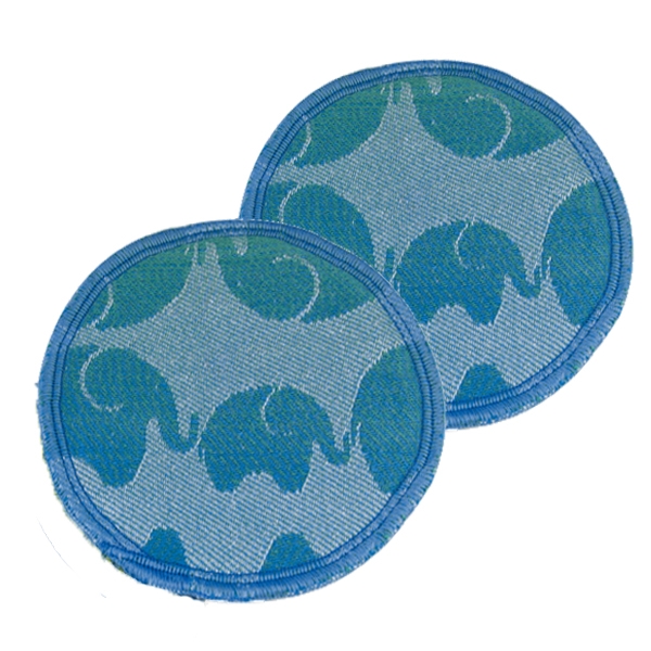 Nursing pads "Yaro Elephants" blue