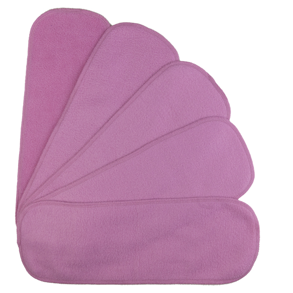 Fleece liner pink in set (5 pieces)