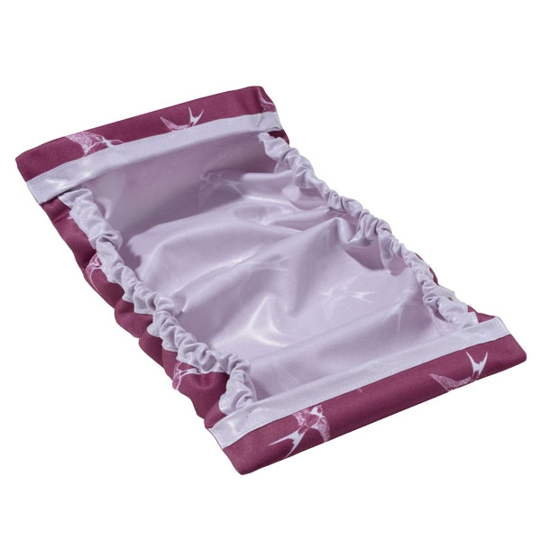 Inside diaper "Purple Swallows" (PUL)