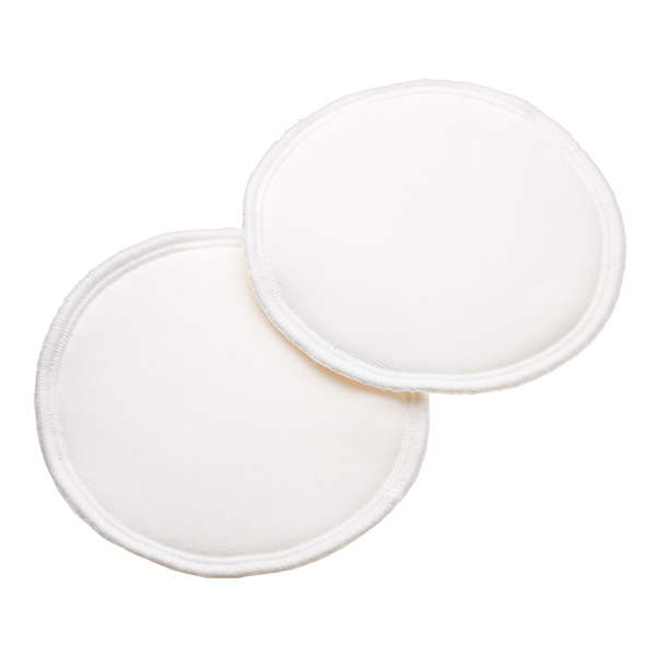 Nursing pads white (PUL, EXTRA LARGE)
