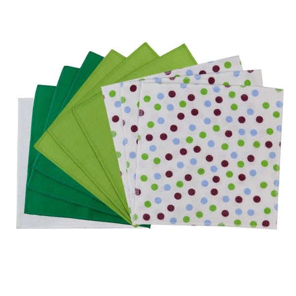 Wet wipes "Green Variation" in a set (10 pieces)