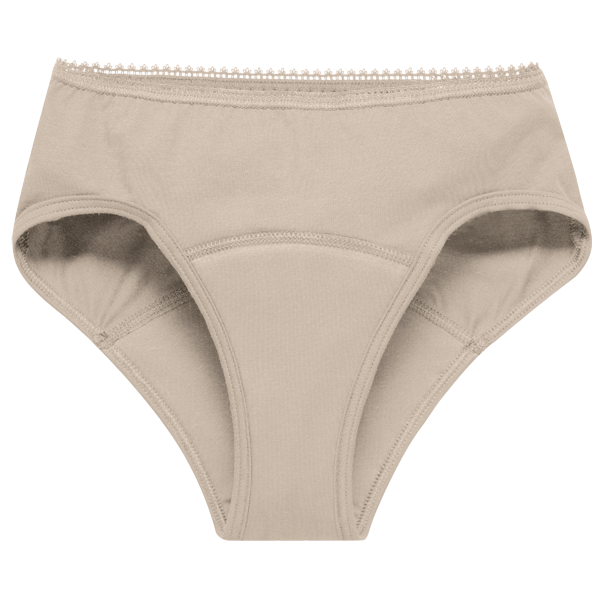 Period panties night beige (organic cotton)