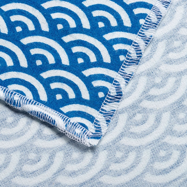 Flannel cloth "Blue wonder" (organic cotton)