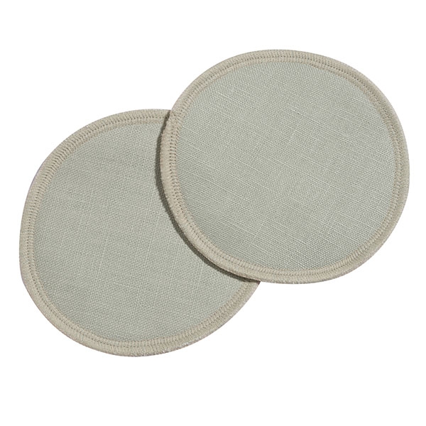 Nursing pads "Matcha" (linen)