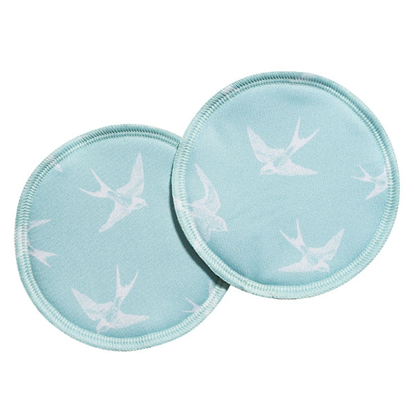 Nursing pads "Swallows" (organic cotton)
