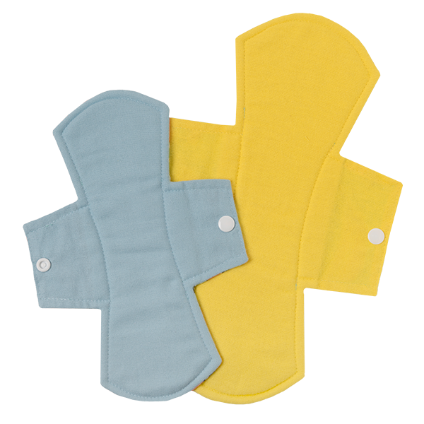 Cloth menstrual pads small and medium in a set "Banaya"