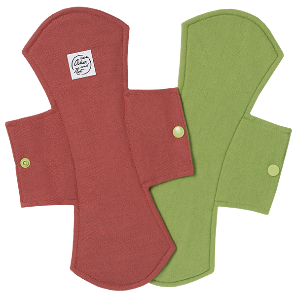 Cloth menstrual pad medium "Melone"