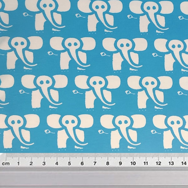 Piece of fabric "Elefanten" (cotton jersey)