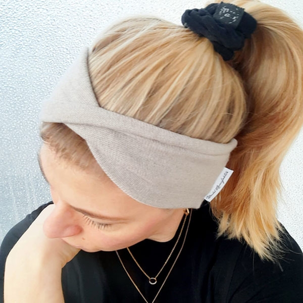 Headwrap "Kohle" (merino wool)