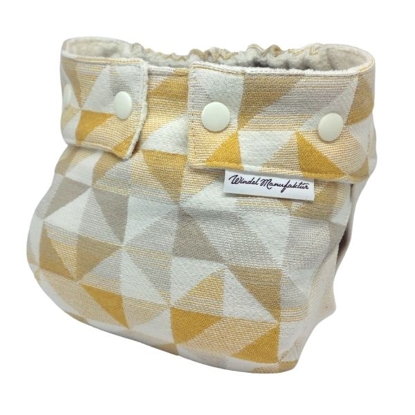 Sling fabric diaper "Woven Wings Duncan King of Scotland" (organic cotton with wool)