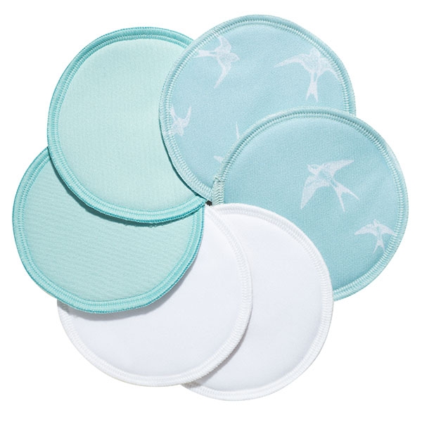 Nursing pads "Swallows" in a set (3 pairs) 