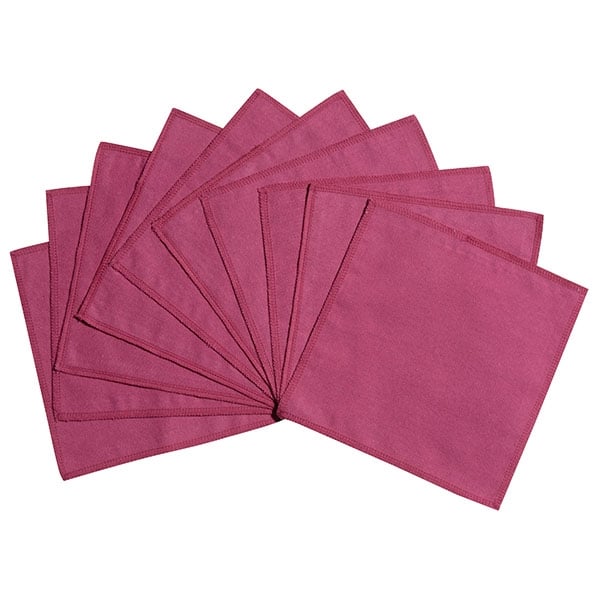 Set of 10 wipes - Einfach Pink