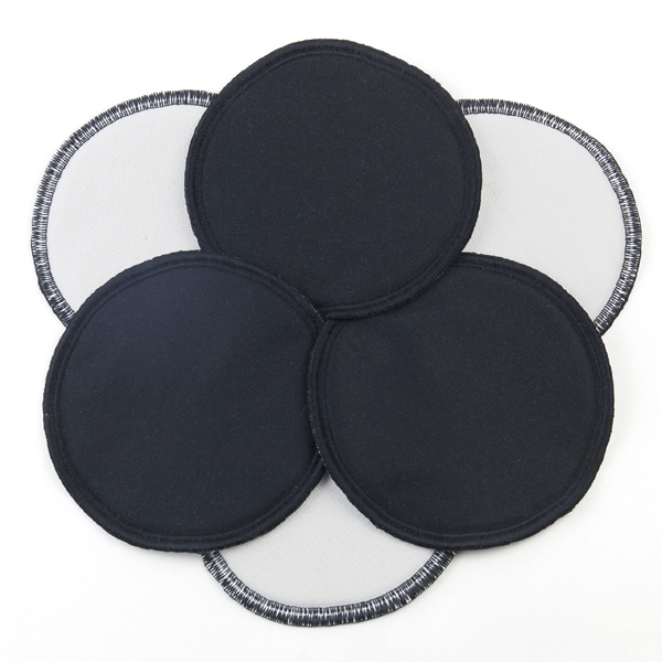 Nursing pads black in set (3 pairs)